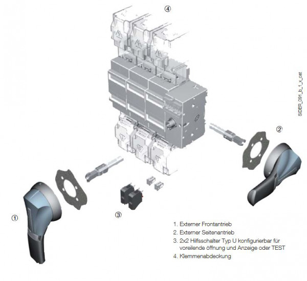 Artikelbild 2 des Artikels SIDER ND 3x200A Grundgerät für Türanttrieb